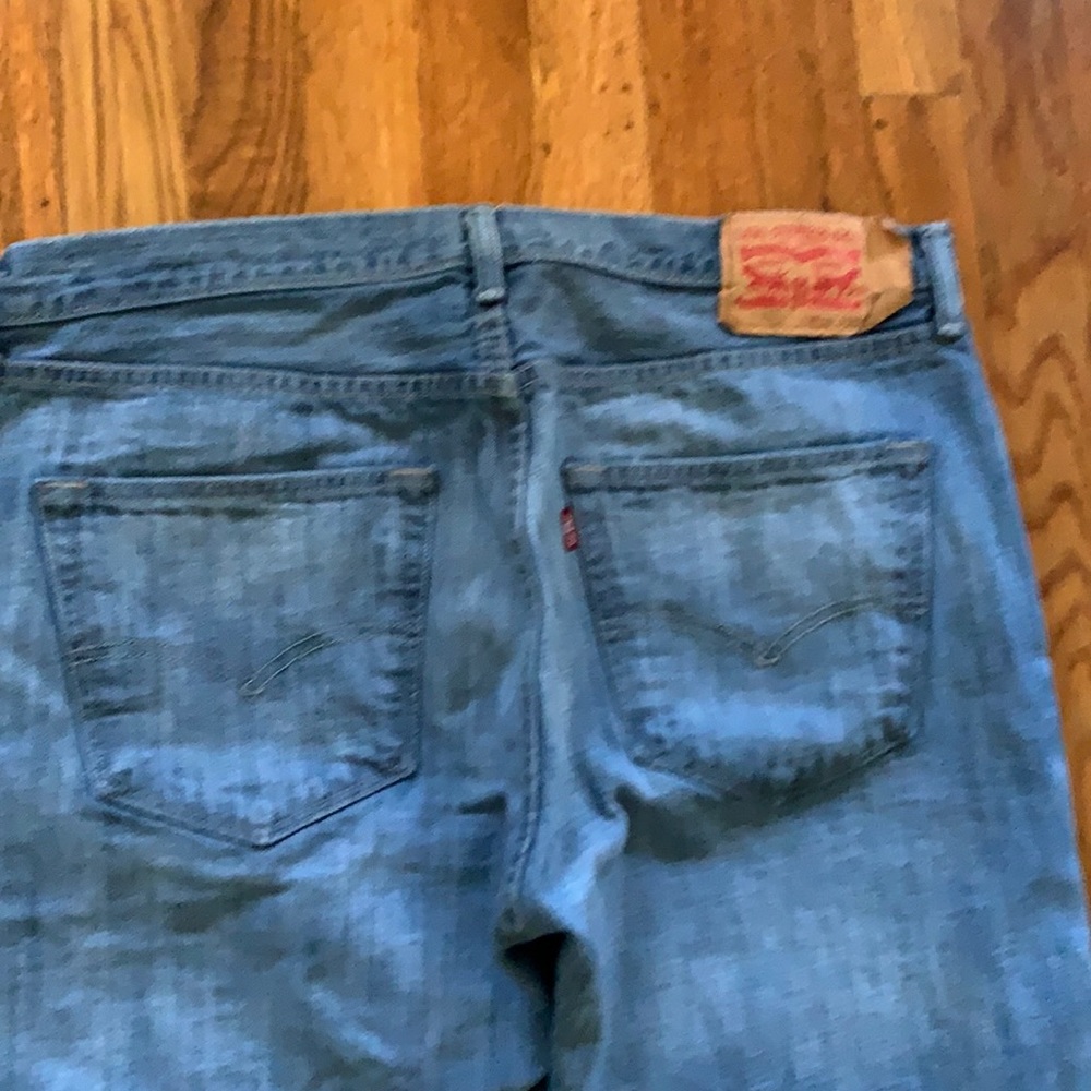 Levi’s 501 Light Wash Button Down Five Pocket Jea… - image 3